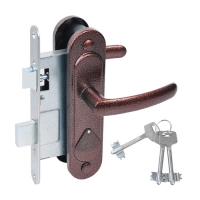 Замок врезной Абсолют ЗВ9.2-08 (Медь)