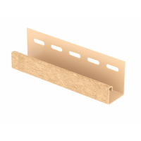 J-планка (пвх).0044.Н.,кирпич песочный (3,05м) J-планка (пвх).0044.Н.,кирпич песочный (3,05м)