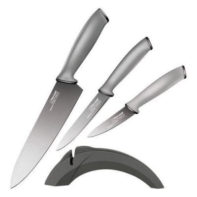 Набор ножей с точилкой в блистере Kroner RD-459 (ST) (Rondell)