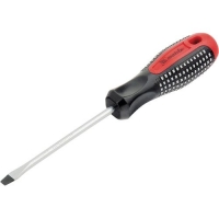 Отвертка Fusion, SL3,0 х 100 мм, CrV, 3-х компонентная рукоятка anti slip// Matrix арт.11408