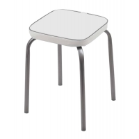 Табурет Фабрик-3 б/об на 4-х опорах (квадратное сидение 320х320) светло-серый ТФ03 Табурет Фабрик-3 б/об на 4-х опорах (квадратное сидение 320х320) светло-серый ТФ03