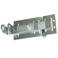 Задвижка дверная ЗД - 04 цинк б/ш