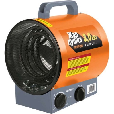 Пушка тепловая электрическая Жар-Пушка E 3-300 L (Кратон)