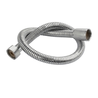 Шланг душевой 1/2" 0.5 м. хромированный, для стоек 0006