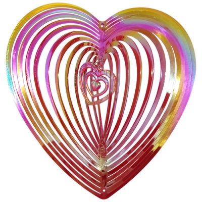 Ветрячок декоративный "Сердце" арт.008761
