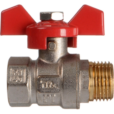 Кран шаров. TeRma RED 1/2" в/н бант 31004 (288 шт.)