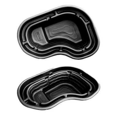 Пруд садовый Байкал 300 черный (р-р 1640*1220*480 мм)