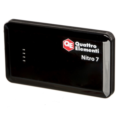 Пусковое устройство QUATTRO ELEMENTI Nitro 7 (12В, 7500 мАч, 400А, USB, LCD - фонарь) Пусковое устройство QUATTRO ELEMENTI Nitro 7 (12В, 7500 мАч, 400А, USB, LCD - фонарь)