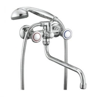 Смеситель универсальный с изливом 40см с шар. перекл. POTATO P2266 Смеситель универсальный с изливом 40см с шар. перекл. POTATO P2266