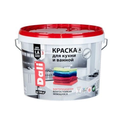 DALI краска для кухни и ванной 9л.База А (20113)