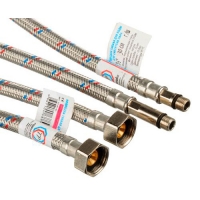 Подводка д/смес. нерж. 1/2"хМ10х100см (2шт. ПАРА) ТР-сантехника Подводка д/смес. нерж. 1/2"хМ10х100см (2шт. ПАРА) ТР-сантехника