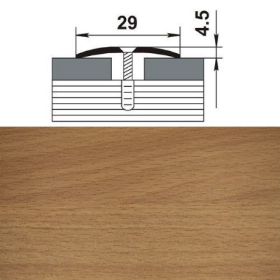 Профиль стыкоперекрывающий ПС 04-1. 900.083 бук Профиль стыкоперекрывающий ПС 04-1. 900.083 бук
