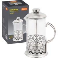 Кофе-пресс/чайник заварочный серия Rombo, объем 350 мл, тм Mallony арт.005485