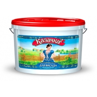 Краска ВД-АК КАЗАЧКА для фасадов (F20) 1,4 кг.