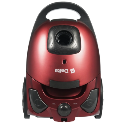 Пылесос DELTA DL-0840 красный, 2000Вт, мешок для сбора пыли