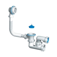 Сифон ВАРЯГ для ванны с выпуском и переливом регулируемый 1 1/2 х 40 (С6250) Сифон ВАРЯГ для ванны с выпуском и переливом регулируемый 1 1/2 х 40 (С6250)