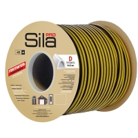 SILA Pro D 40, уплотнитель самоклеящейся, белый 14*12мм