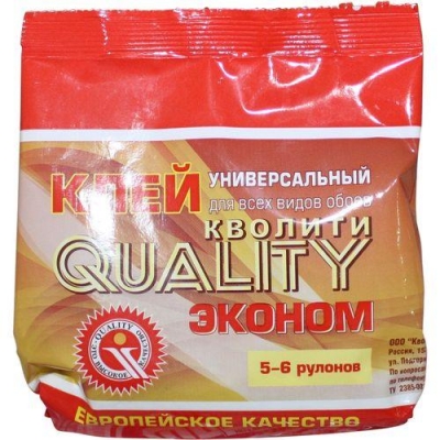 Клей обойный QUALITY эконом 150г.