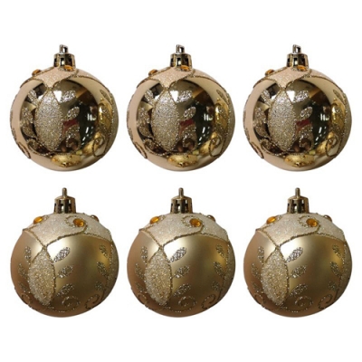 Набор шаров Зимний (6шт) арт.007487