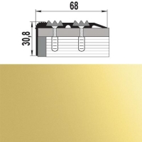 Профиль угловой ПУ 07.2700.02л золото люкс