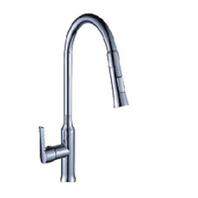 Смеситель для кухни с высоким изливом, с 2-х режимным аэратором POTATO D80660107