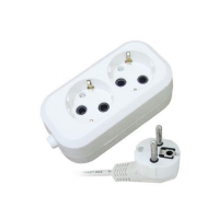 Удл. 2-х местн. 3м с/з (ПВС 3х0.75) У10-553