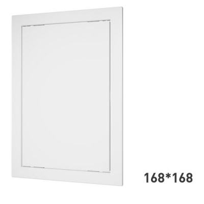 AD1515, Люк-дверца ревизионный нажимной 168х168 c фланцем 146х146