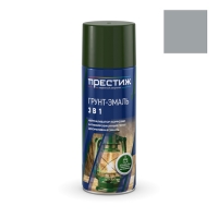 ГРУНТ-ЭМАЛЬ аэрозоль 3В1 серая 7040 425 мл. Престиж