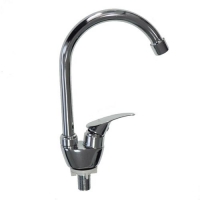 Кран на одну воду САНАКС шаровый высокий гусак 6507 Кран на одну воду САНАКС шаровый высокий гусак 6507