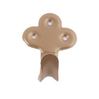 Крючок вешалка однорожковый фигурный (золото) ДОМАРТ