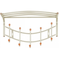 Вешалка настенная ВНП4Д/Б бежевый металлик