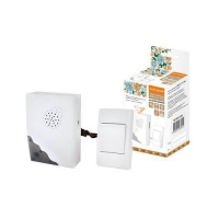 Звонок пров/ на батарейках народный ЗПБ-Н-11/1-32М (32мел/, кнопка IP30, 2х1,5В АА) (SQ1901-0105)