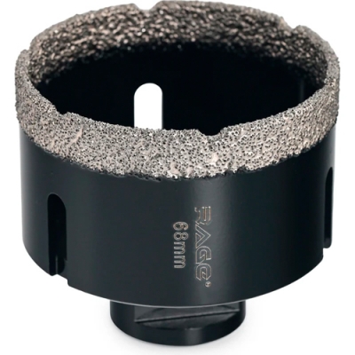 559524 Коронка алмазная для УШМ по керамике 68 мм RAGE, арт. 559524 559524 Коронка алмазная для УШМ по керамике 68 мм RAGE, арт. 559524