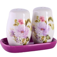 60239 Набор для специй на подставке 3пр Очарование доломит LR (х72) "MAYER & BOCH"