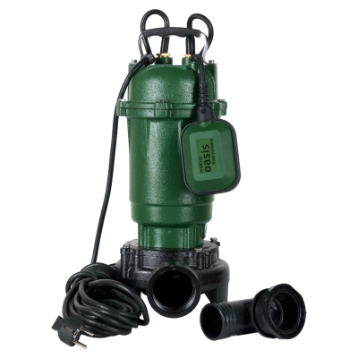 Насос дренажный с режущим механизмом Oasis F-2000/16R фекальный