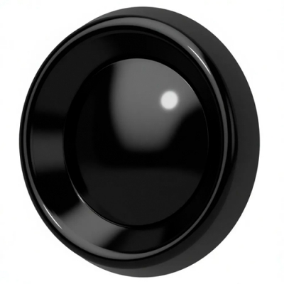 Анемостат ERA 12,5АПВП приточно-вытяжной регулируемый с фланцем АБС D125 черный