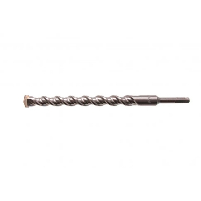 Бур по бетону, двойная спираль, Cobalt W-tip, 22x310 мм, SDS PLUS// Denzel арт.705053