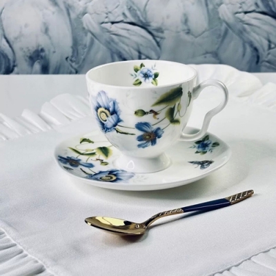 Чайный набор 12пр. 240 мл FLOWERS в под.уп.(х6)Костяной фарфор арт.205-993 Чайный набор 12пр. 240 мл FLOWERS в под.уп.(х6)Костяной фарфор арт.205-993