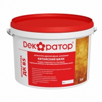 Декоративная штукатурка Декоратор "Китайский шелк" База Серебро ДК 85 (10 кг) Декоративная штукатурка Декоратор "Китайский шелк" База Серебро ДК 85 (10 кг)