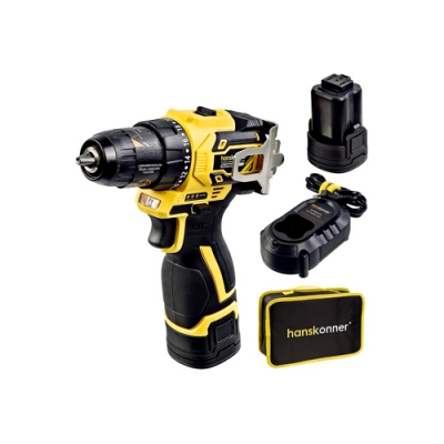 Дрель-шуруповерт аккумуляторная Hanskonner HCD1645BLC PLATINUM, 14, 4В, 45Нм, 2х2.0Ач, 10мм, кейс