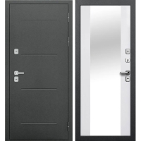 Дверь мет. ISOTERMA 11 см Серебро Эмалит белый ЗЕРКАЛО 860 правая _КЛИМАТИЧЕСКАЯ Дверь мет. ISOTERMA 11 см Серебро Эмалит белый ЗЕРКАЛО 860 правая _КЛИМАТИЧЕСКАЯ