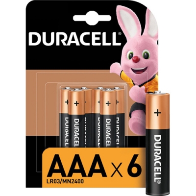 Элемент питания DURACELL BASIC LR03 BL6