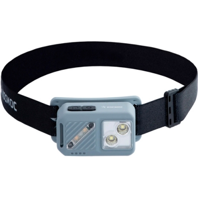 Фонарь налобный КОСМОС (KOC850Lit)/2х2Вт XPG,3х1Вт SMD/Li-po1200mAh/ABS пластик/магниты и крюк