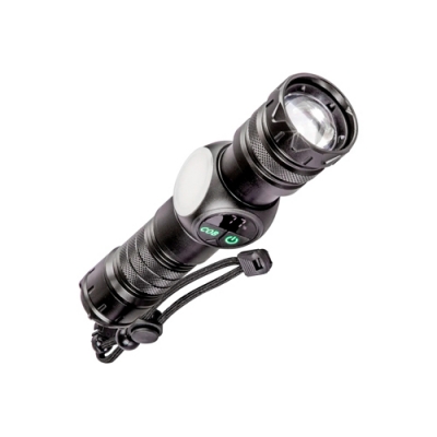 Фонарь ручной КОСМОС (KOC812Lit) аккум/10ВтLaserLED/Li-ion26650 3000mAh/алюм/c магнитом