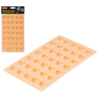 Форма для конфет, мармелада, льда PERFETTO сердце, 35 ячеек арт.107648