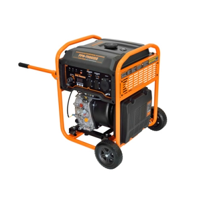 Генератор дизельный Carver PPG-7000IDE инверт.(LTD186FAE,5,0/5,5кВт,220В, бак22л, э/старт)