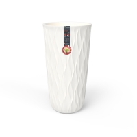 Горшок для цветов с дренажной вставкой Desert 21л (d266, h513мм) (молочный) С8680700 "ПБ" г.Москва