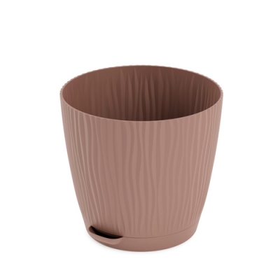 Горшок цветочный "Флис" с прикорневым поливом 1,2л (какао) (уп.24) М8438 г.Октябрьский Горшок цветочный "Флис" с прикорневым поливом 1,2л (какао) (уп.24) М8438 г.Октябрьский