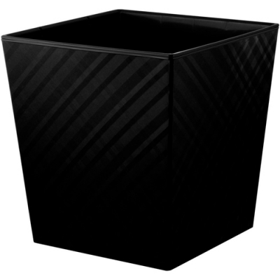 Горшок цветочный InGreen Manhattan CUBE 301х301х315мм, 22л c дренажной вставкой оникс IG6712 Горшок цветочный InGreen Manhattan CUBE 301х301х315мм, 22л c дренажной вставкой оникс IG6712