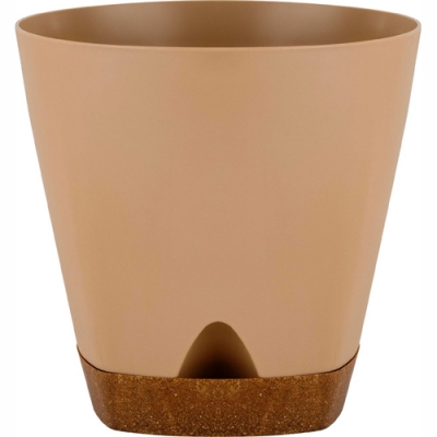 Горшок цветочный InGreen WOOD D200мм 4л с прикорневым поливом молочный шоколад/бук IG6101 Горшок цветочный InGreen WOOD D200мм 4л с прикорневым поливом молочный шоколад/бук IG6101